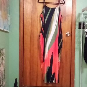 Shein curve sleeveless dress